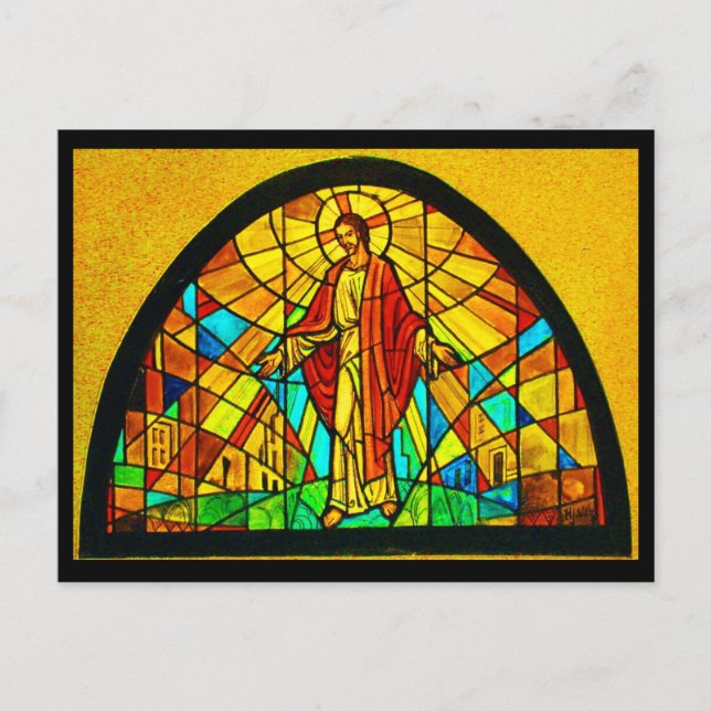 Glass-29 con manchas postales (Anverso)