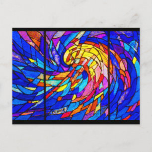 Glass-6 con manchas postales