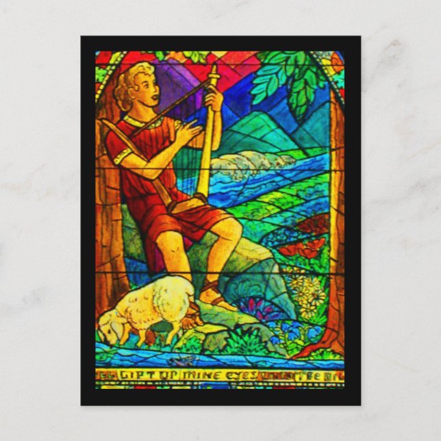 Glass-9 con manchas postales (Anverso)