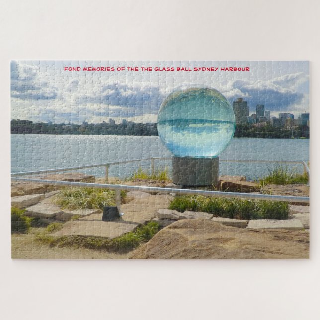 Glass Ball Sydney Harbour Australia Jigsaw Puzzle (Horizontal)