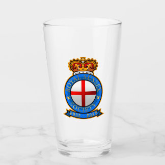 Glass con logo de la Sociedad Real de Sussex
