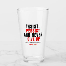Glass Cup - Never Stop
