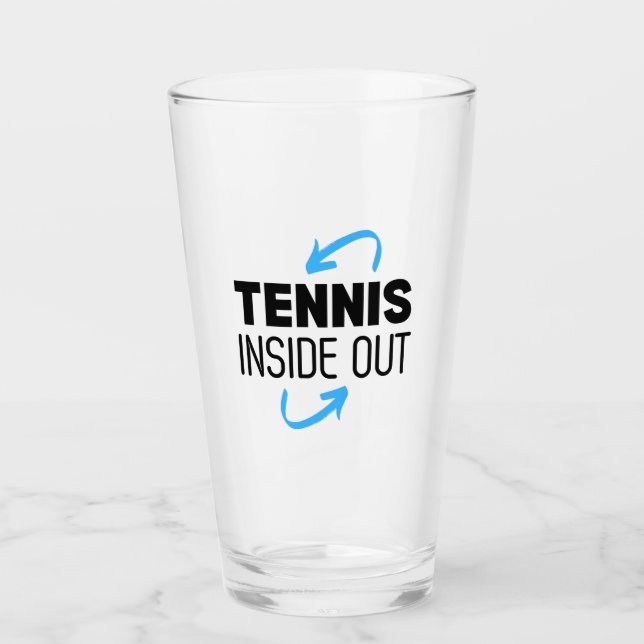 Glass Cup Tennis Inside Out (Anverso)