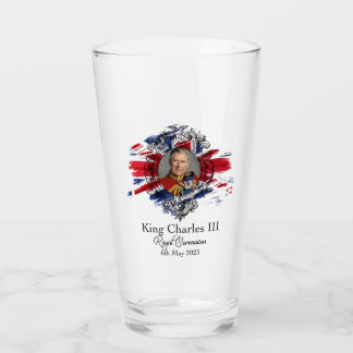 Glass de imagen de coronación King Charles III / T