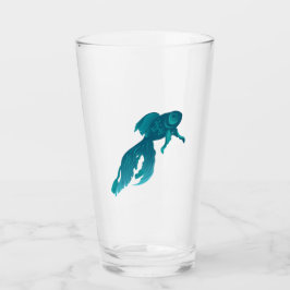 Glass de pescado azul