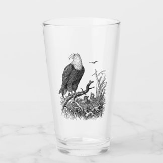 Glass Eagle Pint