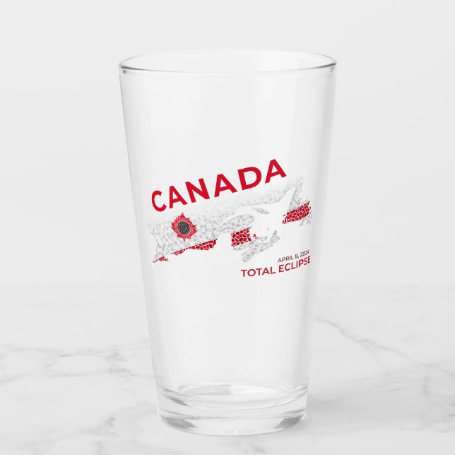 Glass Eclipse Total de Canadá (Anverso)