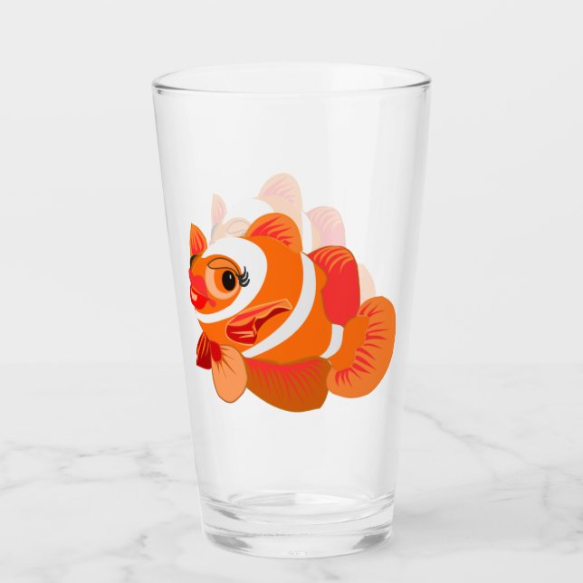 Glass Happy Goldfish (Anverso)