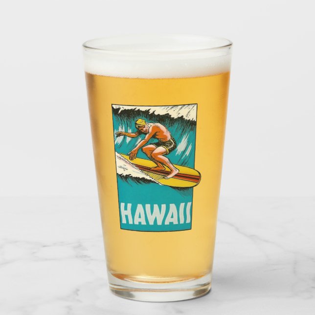Glass Hawaii Pint (Anverso (lleno))