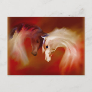 "Glass Horses" ~ Tarjeta postal