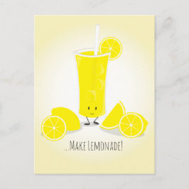 Glass Lemonade Sonriente | Postal