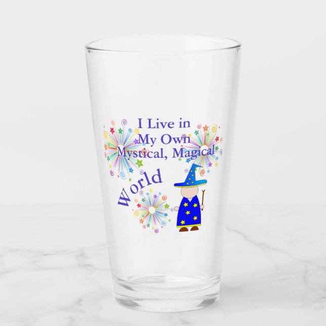 Glass My Mystical Magical World Wizard (Anverso)