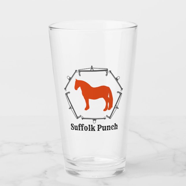Glass Suffolk Punch (Anverso)
