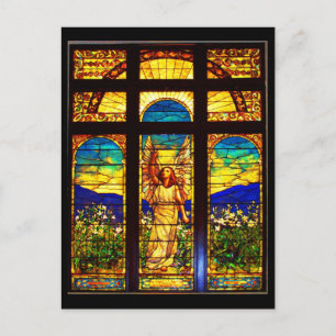 Glass-Tiffany 10 con manchas postales