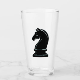 Glass Tumbler Chess 16 onz