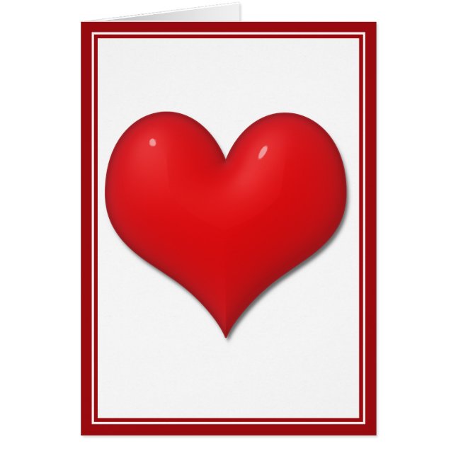 Glassy Red Heart (Frente)
