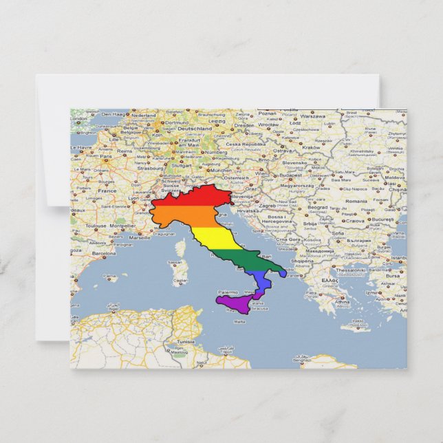 GLBT Pride, Italia (Anverso)