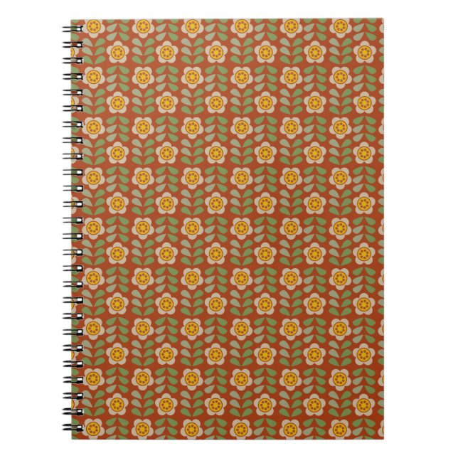 GLEAM GLADE - Cuaderno de patrones botánicos (Frente)