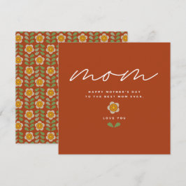 GLEAM GLADE - Tarjeta de invitación floral para el