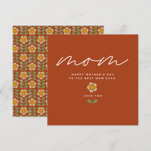GLEAM GLADE - Tarjeta de invitación floral para el