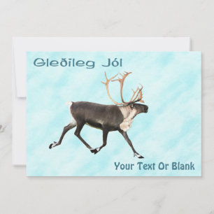 Gleðileg Jól - Bull Caribou (Reno) En Nieve