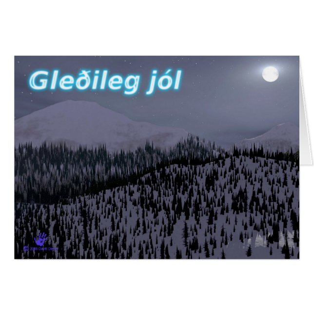 Gleðileg Jól - Noche Fría En Idaho (Anverso (Horizontal))