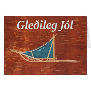 Gleðileg Jól - Perro Sled