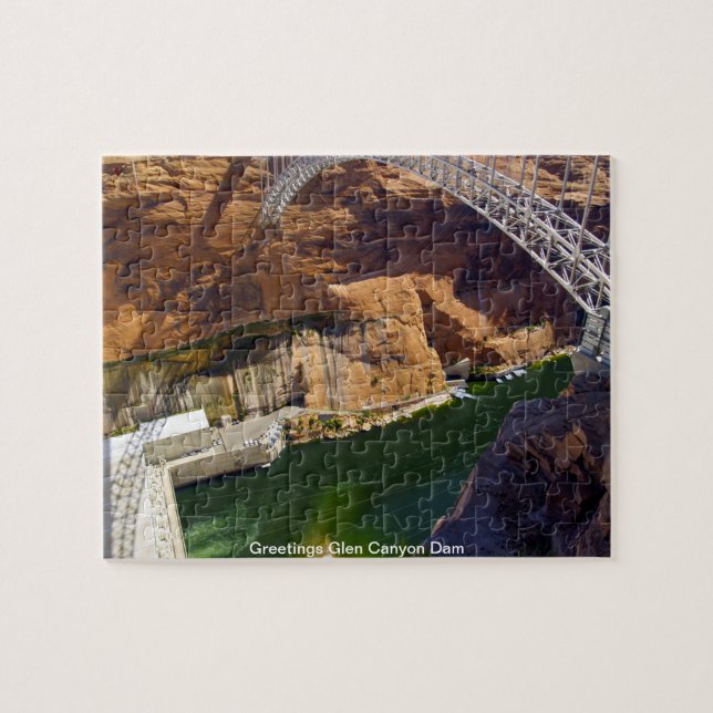 Glen Canyon Dam Jigsaw Puzzle (Horizontal)