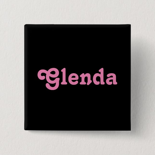 Glenda de botón (Anverso)