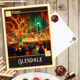 Glendale, Arizona | Postal de época
