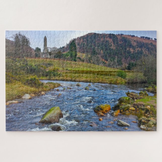 Glendalough Ireland. Rompecabezas (Horizontal)