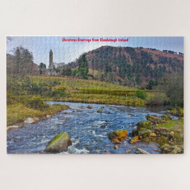 Glendalough Irlanda. Rompecabezas (Horizontal)