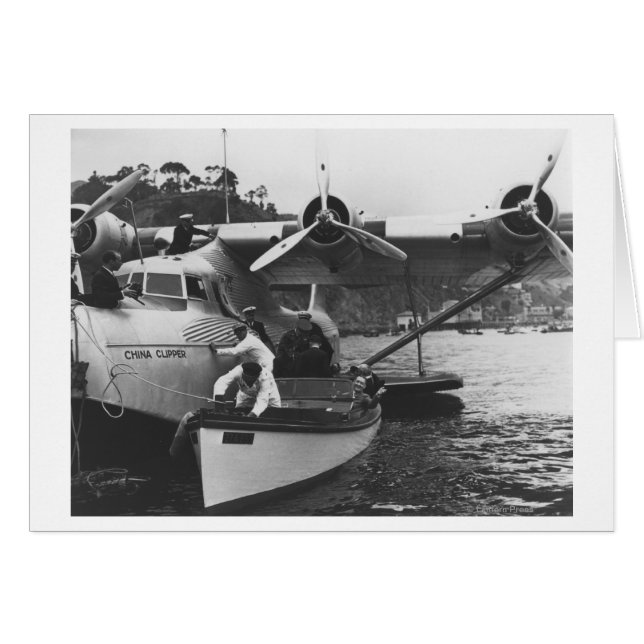 Glenn Martin con China Clipper (Anverso (Horizontal))