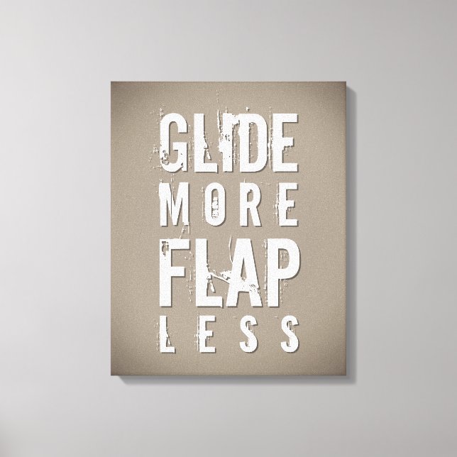 Glide Más Flap Menos Escalera Negrita| Decoración  (Anverso)