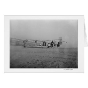 Glider preparado para el vuelo por
