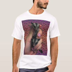 Gliders de azúcar para bebés con camiseta de fondo
