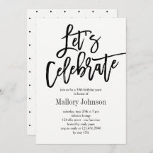 Glimmer apabullado celebremos la invitación a la f