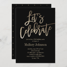 Glimmer apabullado celebremos la invitación a la f