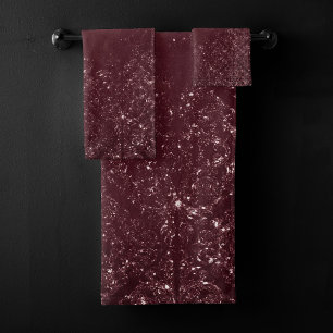 Glimmery Wine Grunge Sangria Bordeaux Damask