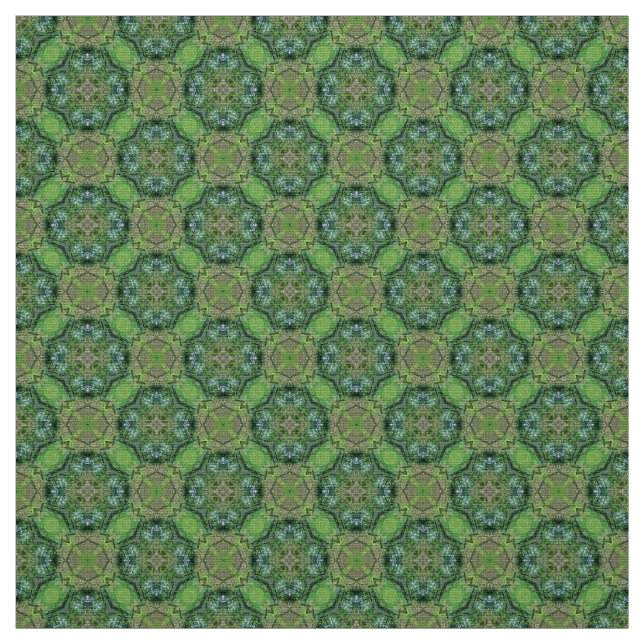 Glitch2 tela de patrón retro vintage (Retal)