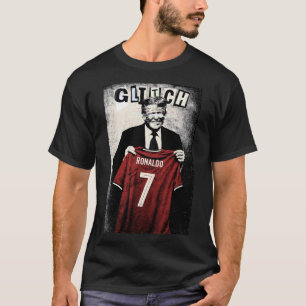 Glitch Art Legend Red Jersey Tribute