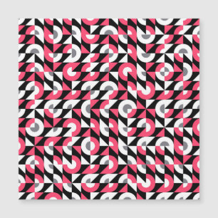 Glitch vintage: Patrón abstracto geométrico