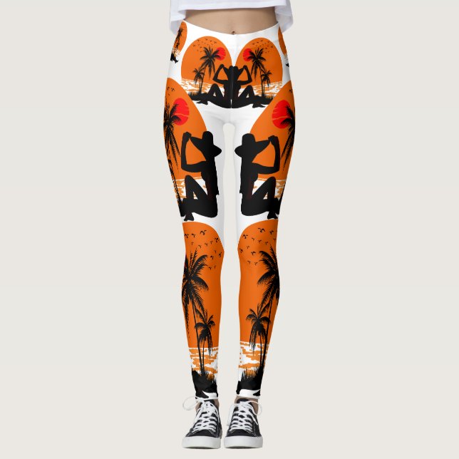 Global Tourism  Day Leggings (Anverso)