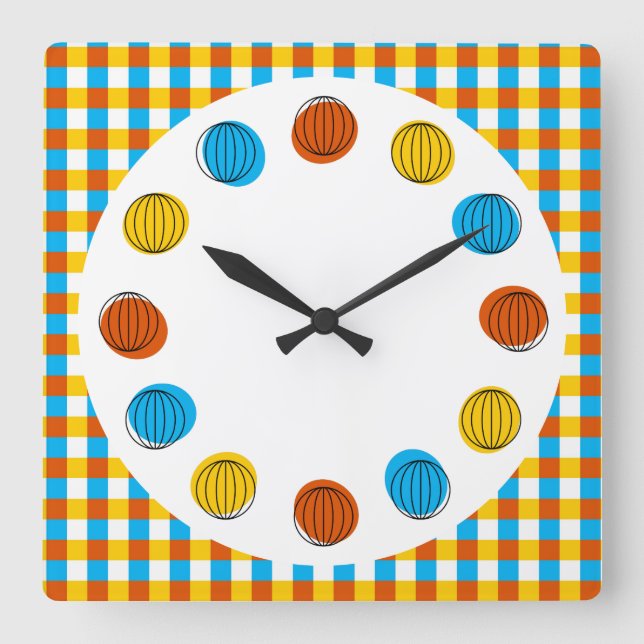 Globe circles y compruebe el cuadrado del reloj (Anverso)