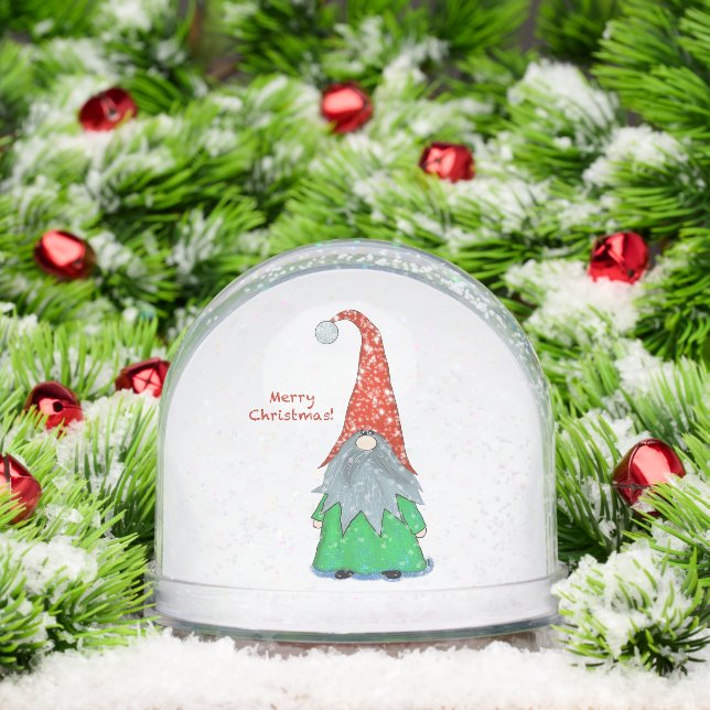 Globe Gnome Snow navidades (Navidad)