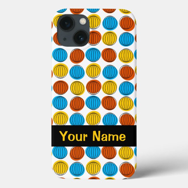 Globe iPhone 'Nombre' iPad apenas ahí funda (Reverso)