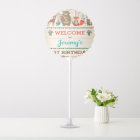 Animal tribal Woodland 1er cumpleaños WILD UN Fies