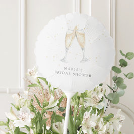 Globo Brindis de champán Bridal Shower personalizado
