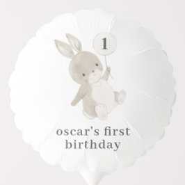 Globo Bunny Balloon 1º cumpleaños