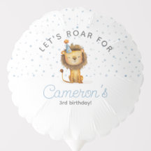 ¡Celebren con un rugido! Cumpleaños del león del n